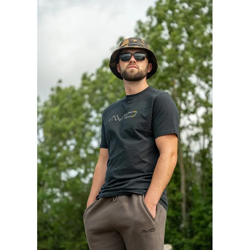 Avid Carp T-Shirts, Polos & Chemises^Tee Shirt Manches Courtes Homme Compound T-Shirt - Noir