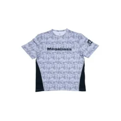Tee Shirt Manches Courtes Homme Megabass Game - Blanc