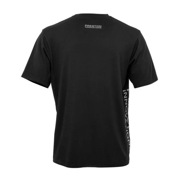 Tee Shirt Manches Courtes Homme Preston Innovations Core Collection T-Shirt - Noir
