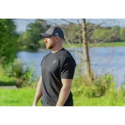 Tee Shirt Manches Courtes Homme Preston Innovations Core Collection T-Shirt - Noir
