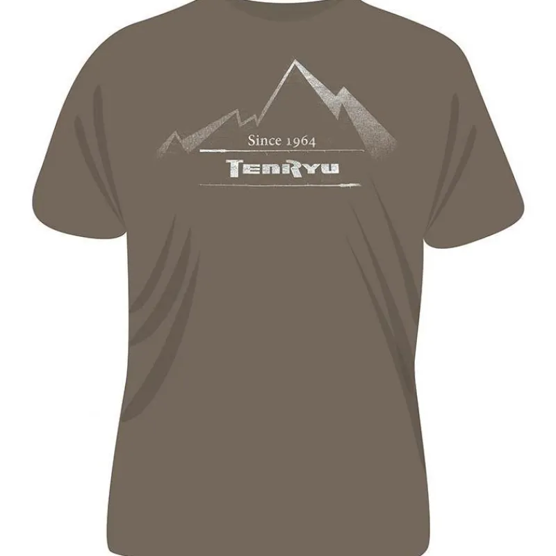 Tenryu T-Shirts, Polos & Chemises^Tee Shirt Manches Courtes Homme Mountain Sand - Kaki
