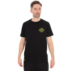 Fox Matrix T-Shirts, Polos & Chemises^Tee Shirt Manches Courtes Homme Large Fade T-Shirt Black/Lime - Noir
