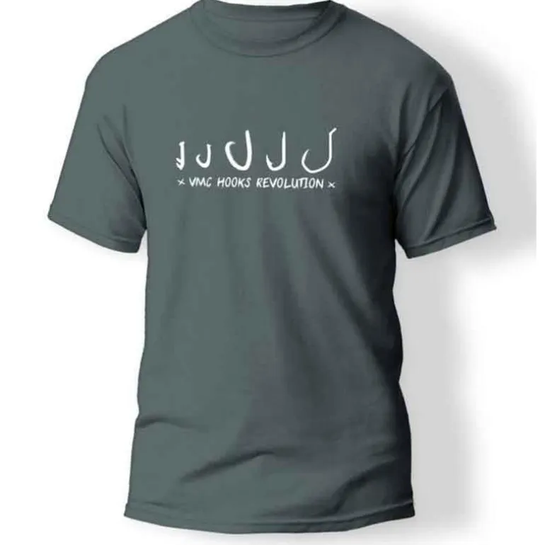 Tee Shirt Manches Courtes Homme Vmc Hook - Gris