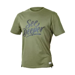 Tee Shirt Manches Courtes Homme Fortis See Deeper - Olive
