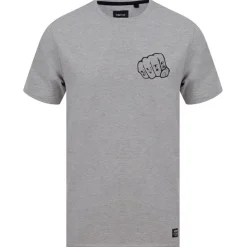 Tee Shirt Manches Courtes Homme Navitas Knuckles T-Shirt - Gris
