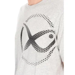 Tee Shirt Manches Courtes Homme Fox Matrix Large Mesh Logo T-Shirt - Gris