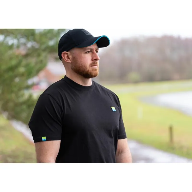 Preston Innovations T-Shirts, Polos & Chemises^Tee Shirt Manches Courtes Homme Lightweight Black T-Shirt - Noir