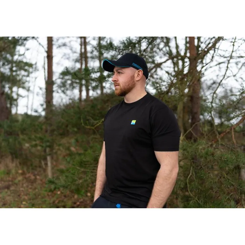 Preston Innovations T-Shirts, Polos & Chemises^Tee Shirt Manches Courtes Homme Lightweight Black T-Shirt - Noir