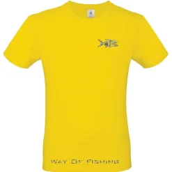 W.O.F. T-Shirts, Polos & Chemises^Tee Shirt Manches Courtes Homme Bonobo - Jaune