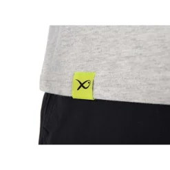 Tee Shirt Manches Courtes Homme Fox Matrix Mini Logo T-Shirt - Gris