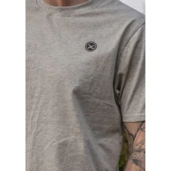 Tee Shirt Manches Courtes Homme Fox Matrix Mini Logo T-Shirt - Gris