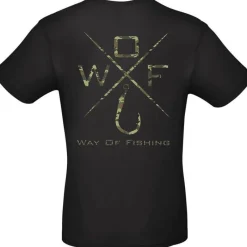 W.O.F. T-Shirts, Polos & Chemises^Tee Shirt Manches Courtes Homme Croix - Noir