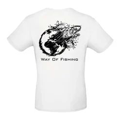 Tee Shirt Manches Courtes Homme W.O.F. Terre - Blanc