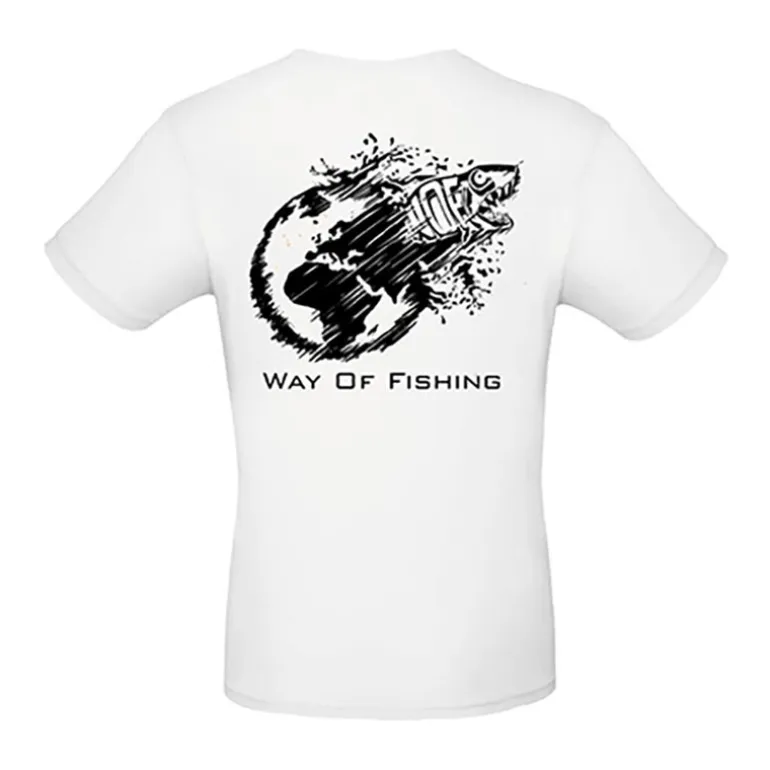 Tee Shirt Manches Courtes Homme W.O.F. Terre - Blanc