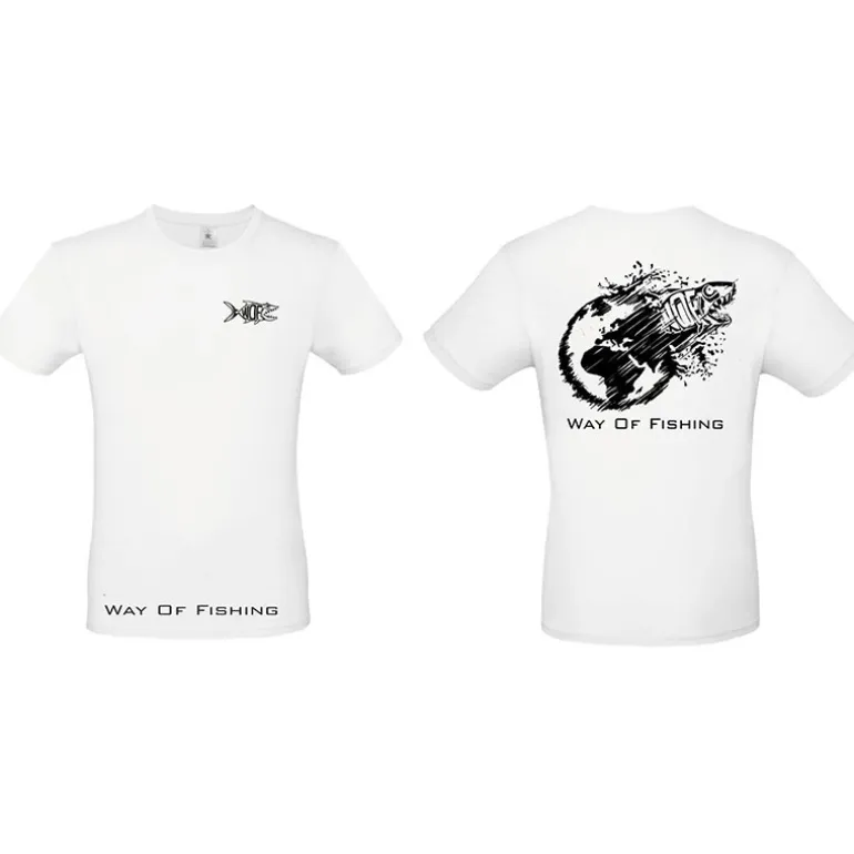 Tee Shirt Manches Courtes Homme W.O.F. Terre - Blanc