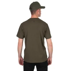 Tee Shirt Manches Courtes Homme Fox Collection T Green & Black - Vert