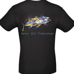 Tee Shirt Manches Courtes Homme W.O.F. Thon - Noir