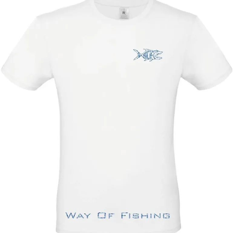 Tee Shirt Manches Courtes Homme W.O.F. Thon - Blanc