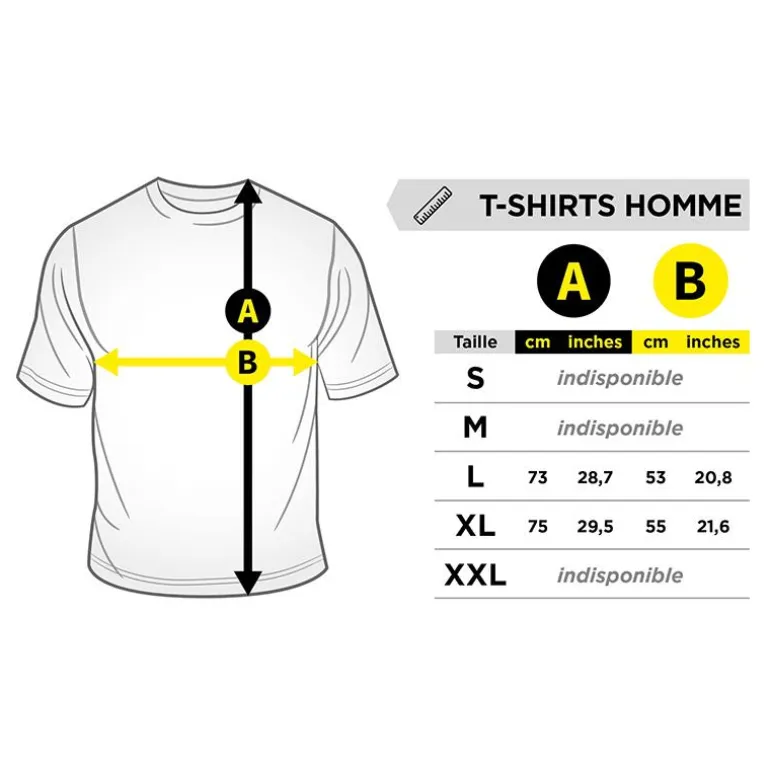 Tee Shirt Manches Courtes Homme Fishxplorer Addict Perche - Noir