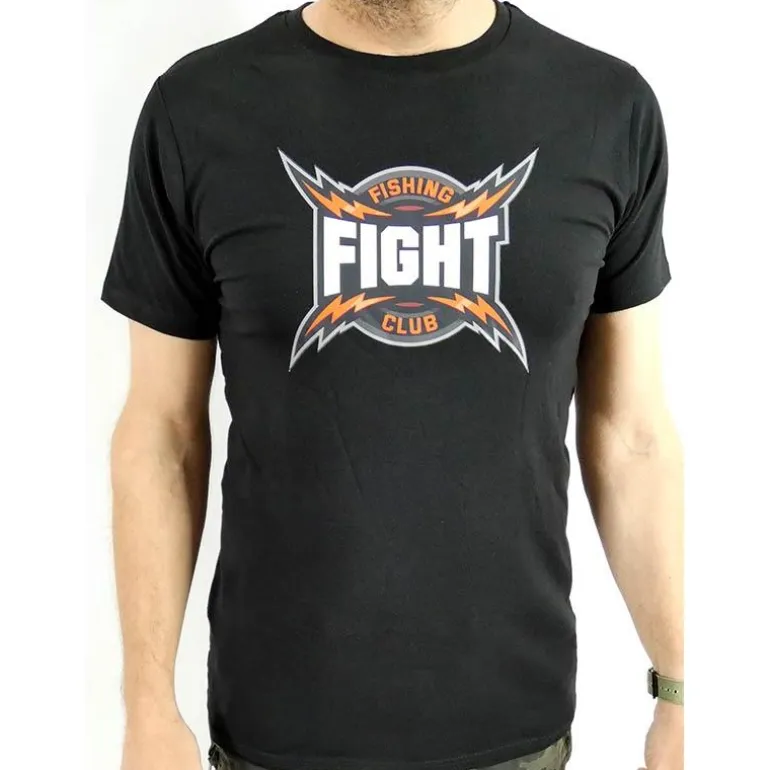 Tee Shirt Manches Courtes Homme Fc Fight - Noir