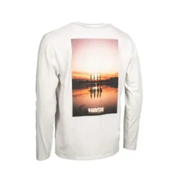Nash T-Shirts, Polos & Chemises^Tee Shirt Manches Longues Homme Make It Happen Sunset Long Sleeve - Ecru