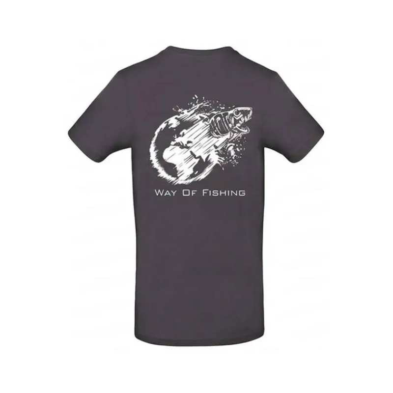 W.O.F. T-Shirts, Polos & Chemises^Tee Shirt Manches Longues Homme Terre - Anthracite