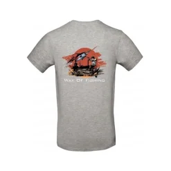 W.O.F. T-Shirts, Polos & Chemises^Tee Shirt Manches Longues Homme Manga - Gris Clair