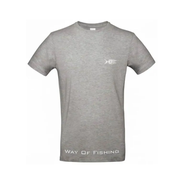 Tee Shirt Manches Longues Homme W.O.F. Terre - Gris Clair