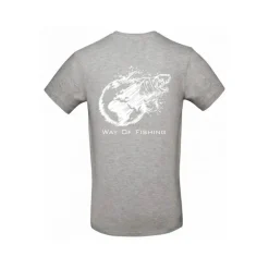 Tee Shirt Manches Longues Homme W.O.F. Terre - Gris Clair