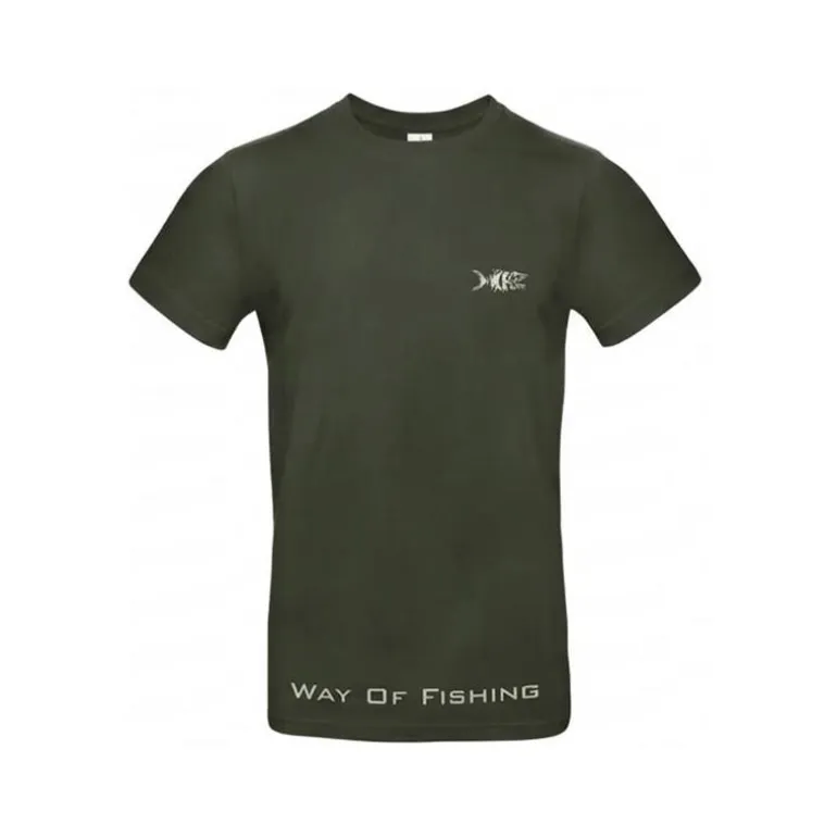 Tee Shirt Manches Longues Homme W.O.F. Manga - Vert