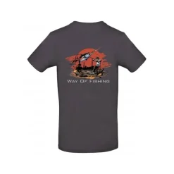 Tee Shirt Manches Longues Homme W.O.F. Manga - Anthracite