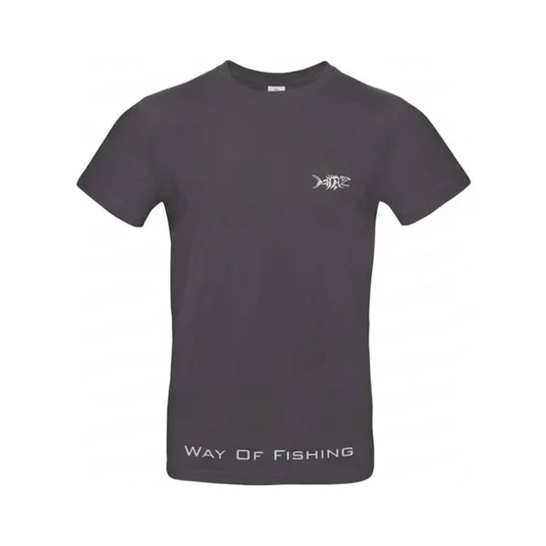 Tee Shirt Manches Longues Homme W.O.F. Manga - Anthracite