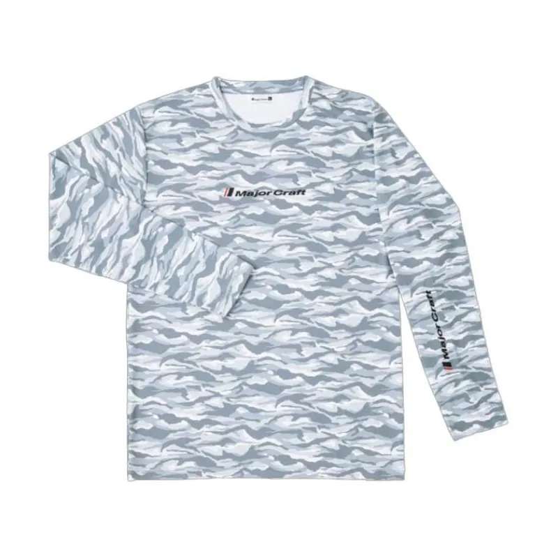 Major Craft T-Shirts, Polos & Chemises^Tee Shirt Manches Longues Homme - Camo/Gris