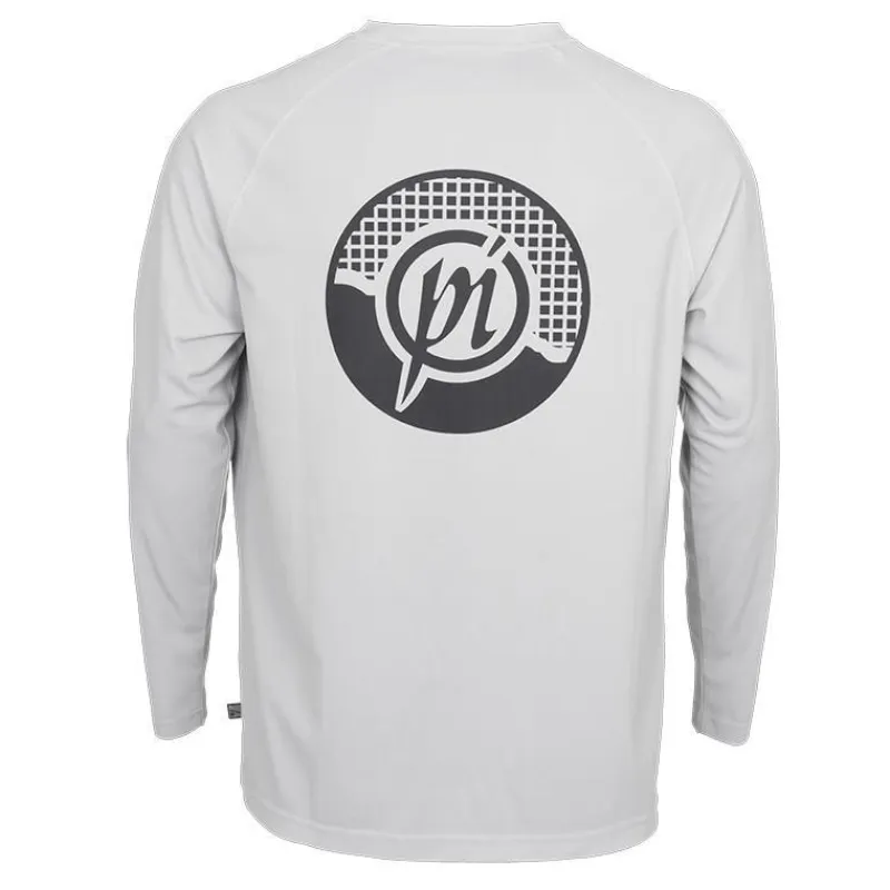 Preston Innovations Anti-Uv^Tee Shirt Manches Longues Homme Performance Sun Shirt Upf-40 - Gris