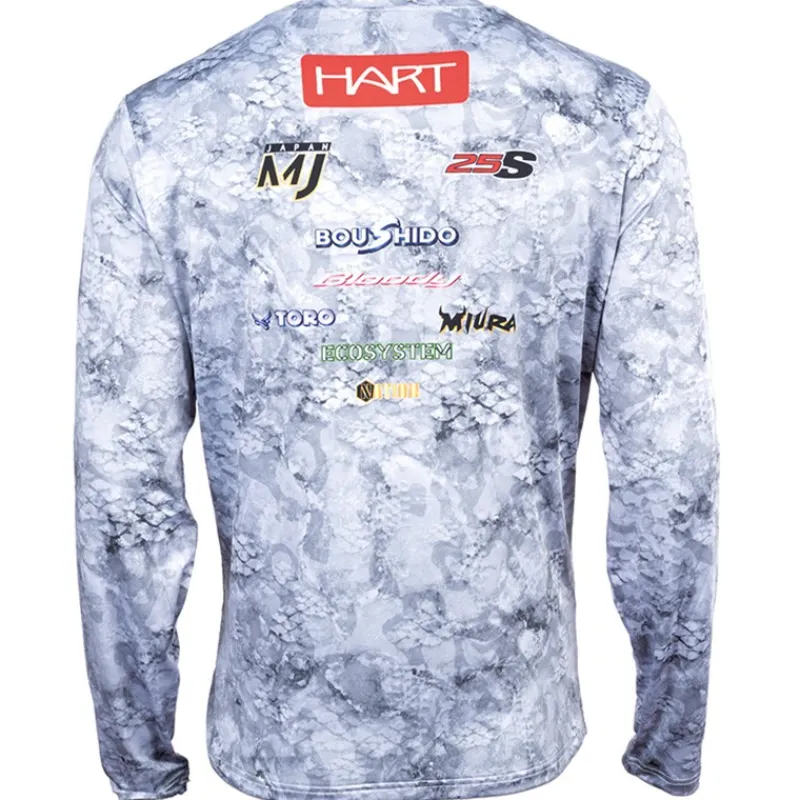 Hart Anti-Uv^Tee Shirt Manches Longues Homme Volcano - Gris