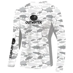 Tee Shirt Manches Longues Homme Outwater Spreks Fish Camo