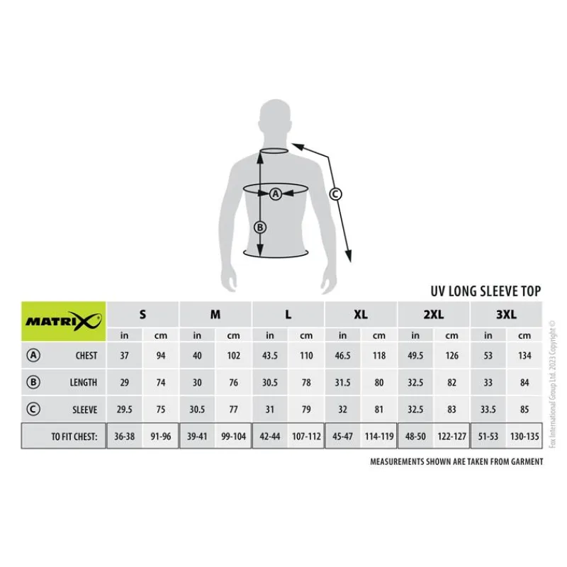 Fox Matrix Anti-Uv|T-Shirts, Polos & Chemises^Tee Shirt Manches Longues Homme Uv Protective Long Sleeve T-Shirt - Gris