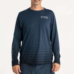 Adventer & Fishing Anti-Uv^Tee Shirt Manches Longues Homme Bozed Anti Uv - Marine