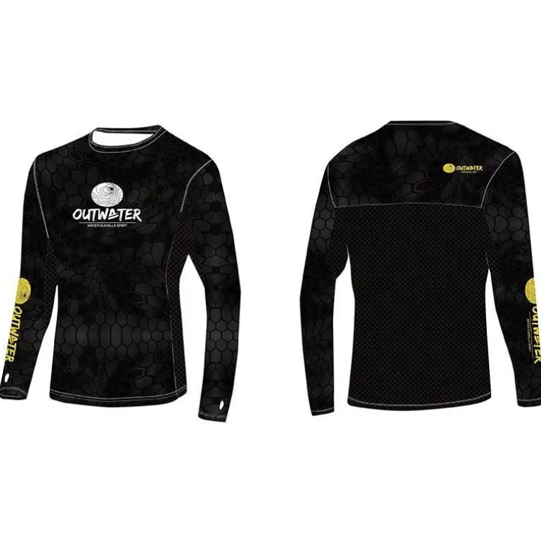 Tee Shirt Manches Longues Homme Outwater Spreks Black Snake