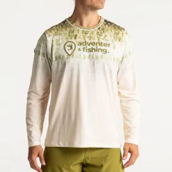 Tee Shirt Manches Longues Homme Adventer & Fishing Bozed Anti Uv - Black Bass