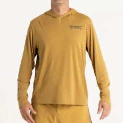 Tee Shirt Manches Longues Homme Adventer & Fishing Golon Anti Uv - Jaune