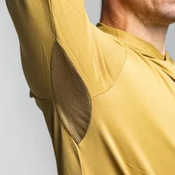 Tee Shirt Manches Longues Homme Adventer & Fishing Golon Anti Uv - Jaune