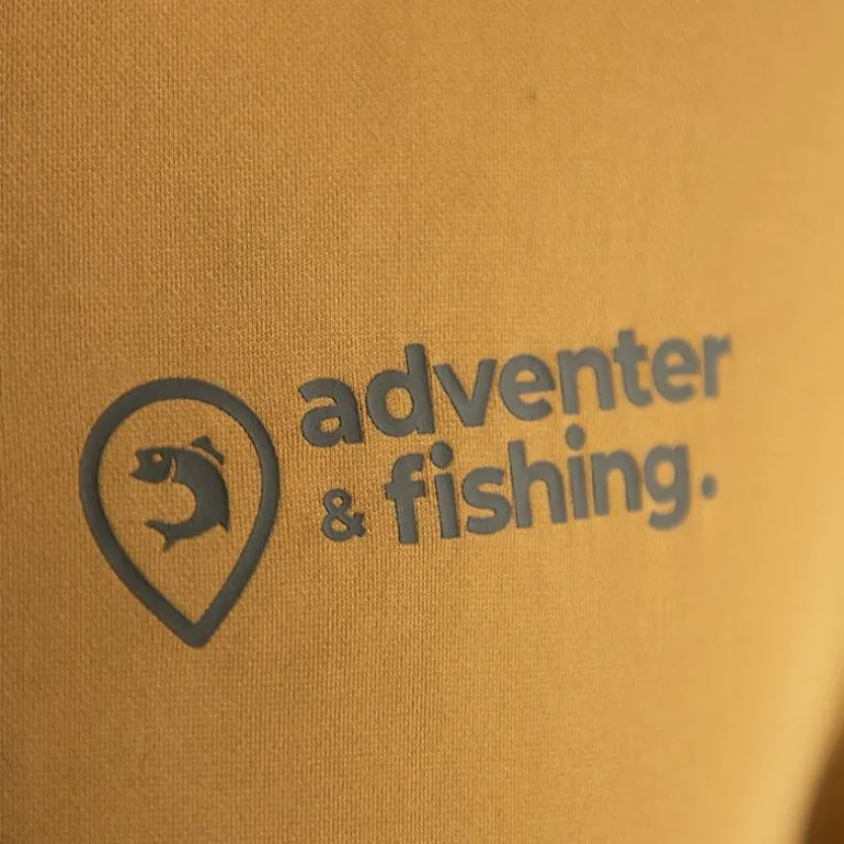 Tee Shirt Manches Longues Homme Adventer & Fishing Golon Anti Uv - Jaune