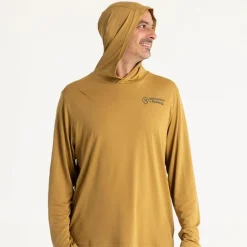 Tee Shirt Manches Longues Homme Adventer & Fishing Golon Anti Uv - Jaune