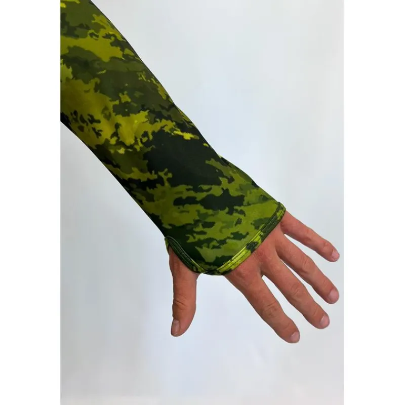 Outwater Anti-Uv^Tee Shirt Manches Longues Camp One - Blanc Camo