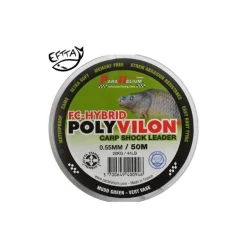 Tete De Ligne Carpe Parallelium Polyvilon Hybrid Carp Shock Leader - 50M
