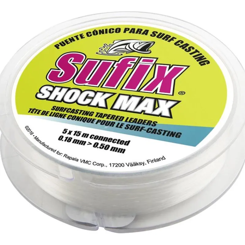 Sufix Fils - Tresses Carpe^Tete De Ligne Shock Max 5 X 15M