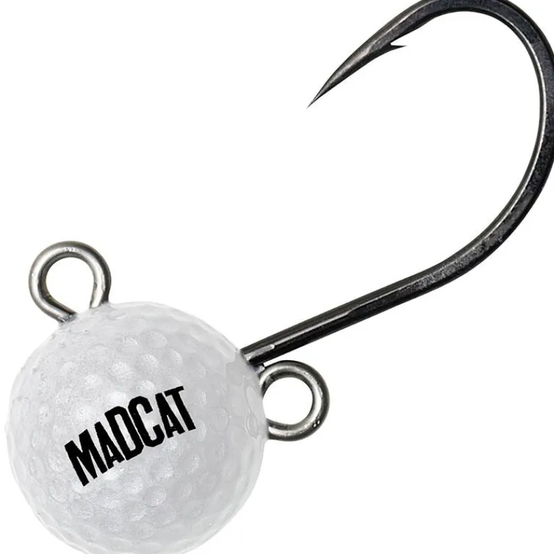 MadCat Têtes Plombées Silure^Tete Plombee Golf Ball Hot Ball