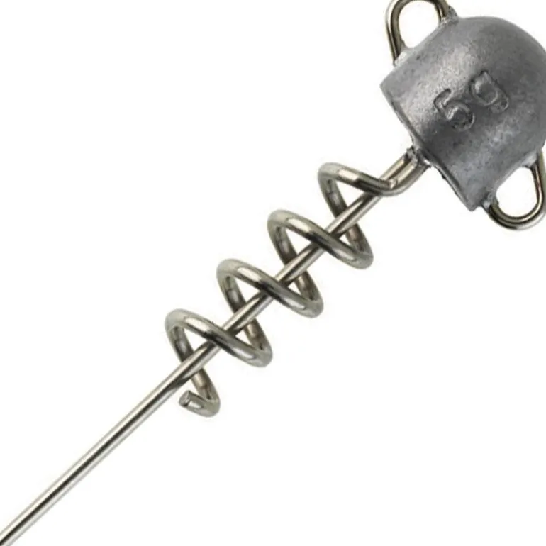 Tete Plombee Sakura Soft Lure Screw Head - Par 3