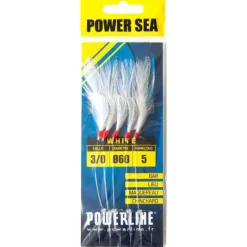 Powerline Lignes Montées^Train De Plumes Power Sea White